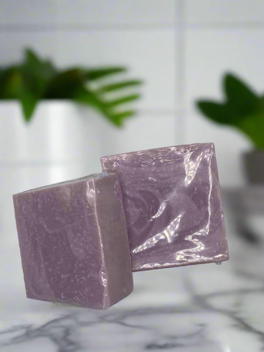 Purple Swirl Artisan Soap