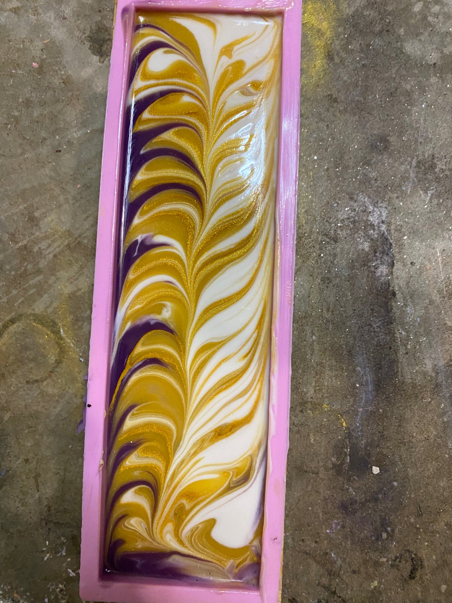 Lavender and Gold Artisan Soap